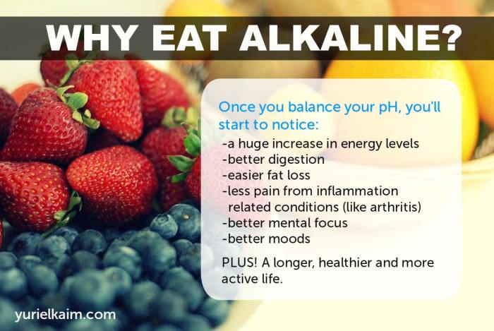 Alkaline diet healthy