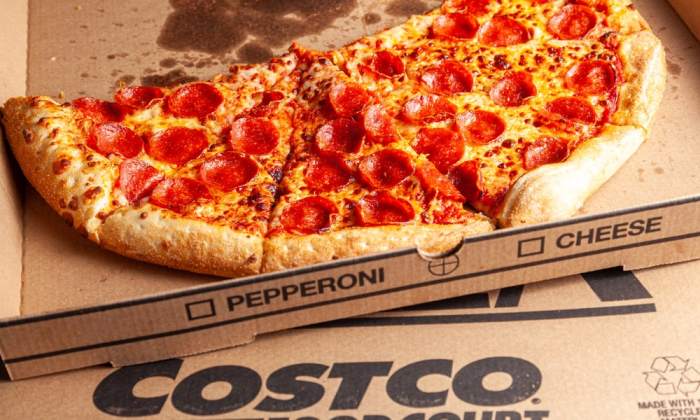 Costco pizza nutrition facts