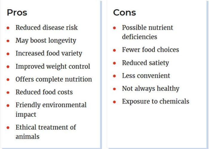 Gesunde Ernährung Pro und Contra  Facts & Myths